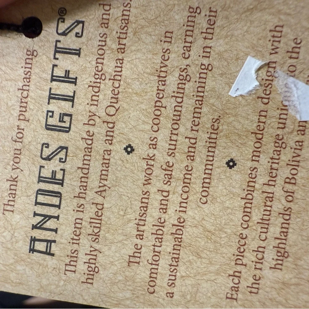 NWT Alpaca Wool Knitted Animal Hat – Handmade in Peru 🧶✨ - Picture 5 of 7